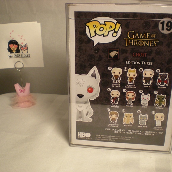 🐺❄️ Game of Thrones – Ghost POP! ❄️🐺 - Picture 3 of 5
